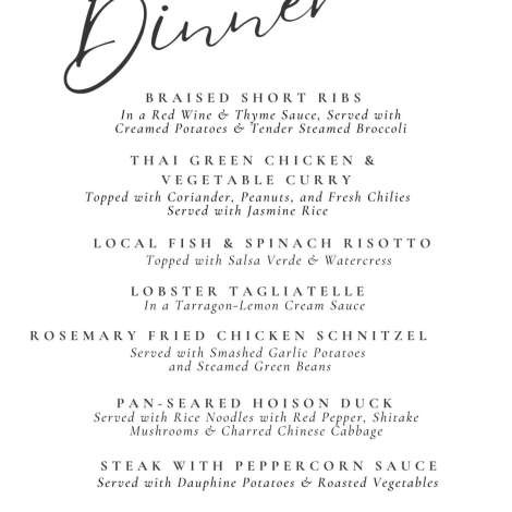 Food onboard APRICITY # 8