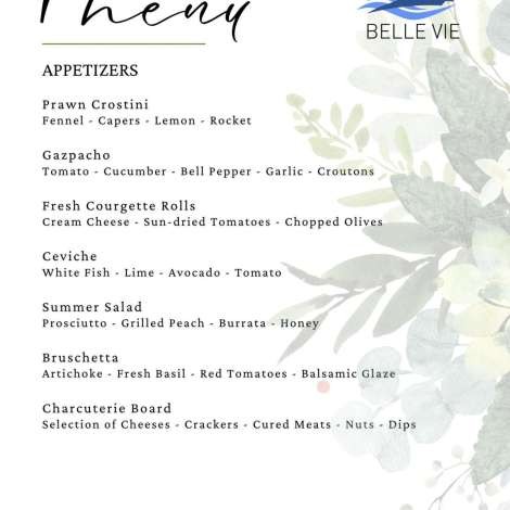 Food onboard BELLE VIE # 3