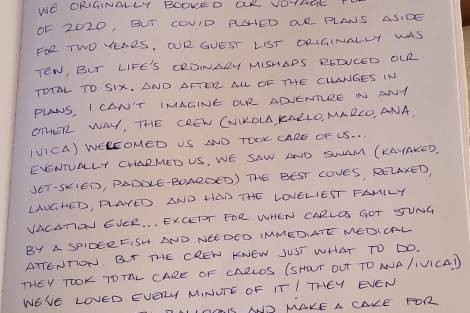 Review img # 13 of the yacht Dolce Vita