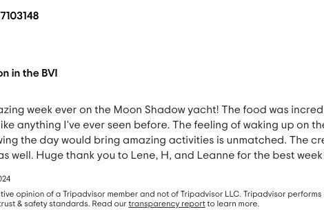 Review img # 7 of the yacht Moon Shadow