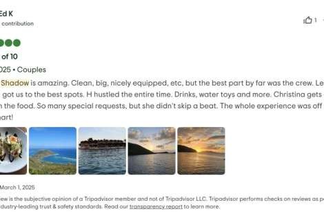 Review img # 5 of the yacht Moon Shadow