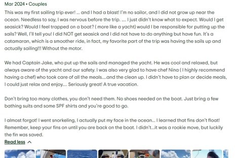 Review img # 21 of the yacht Morning Star