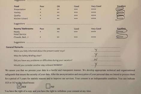 Review img # 9 of the yacht NOMAD