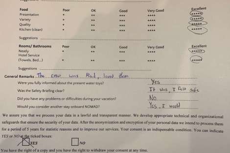 Review img # 13 of the yacht NOMAD