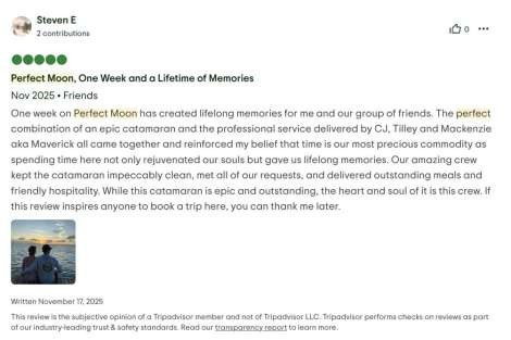 Review img # 18 of the yacht Perfect Moon