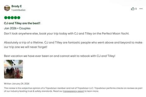 Review img # 10 of the yacht Perfect Moon