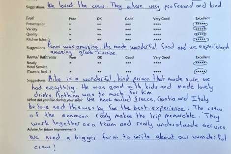 Review img # 20 of the yacht SUNMOON